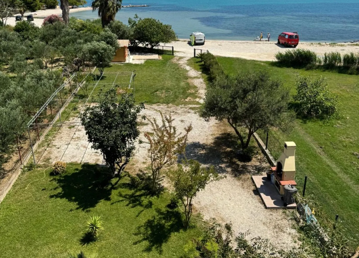 Big Beachfront Apartment Smokvica In Trogir